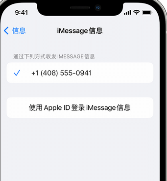 灞桥apple维修iPhone上无法正常发送iMessage信息 