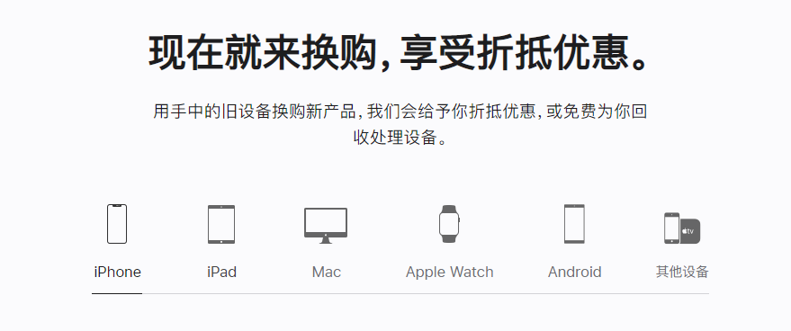 灞桥苹果手机维修分享iPhone以旧换新的去处 