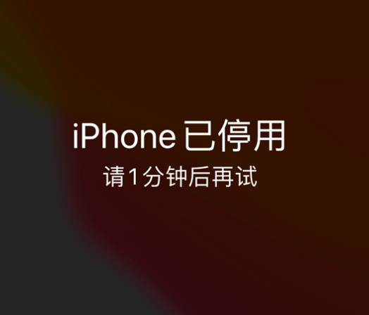 灞桥苹果手机维修分享:iPhone 显示“不可用”或“已停用”怎么办？还能保留数据吗？ 