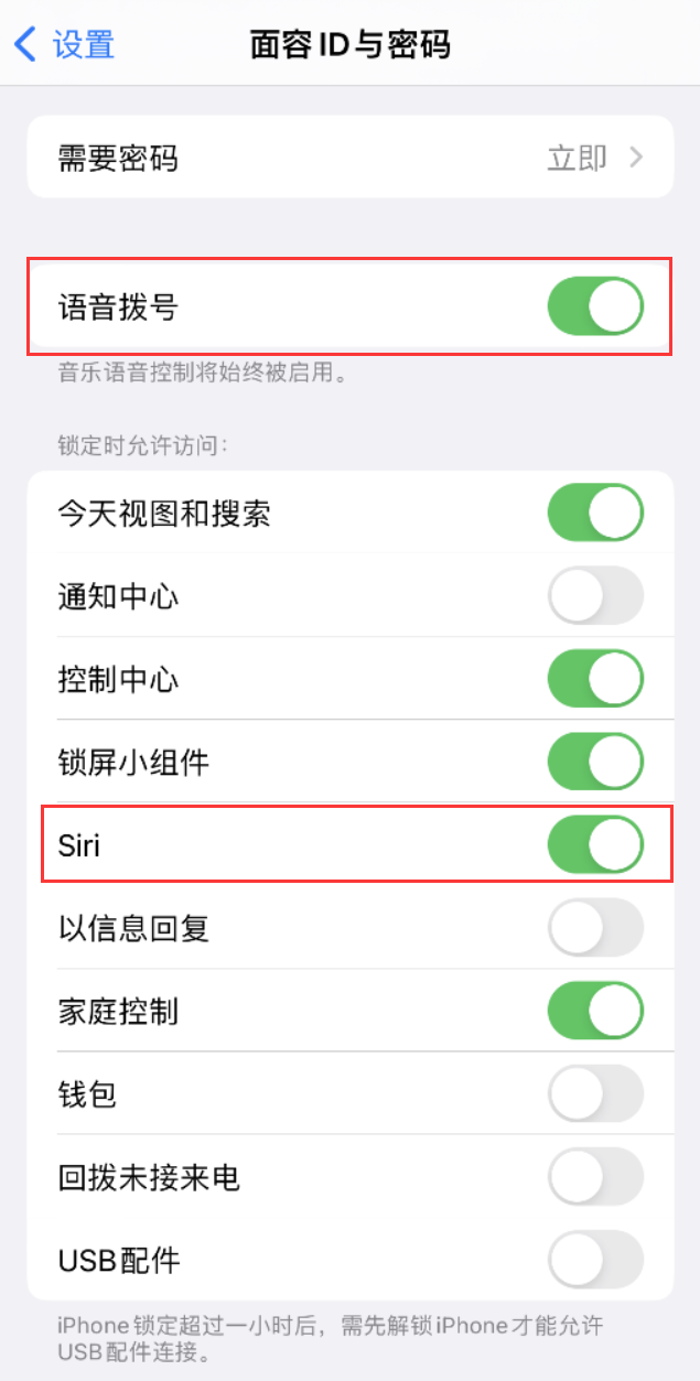 灞桥苹果维修网点分享不解锁 iPhone 的情况下通过 Siri 拨打电话的方法 